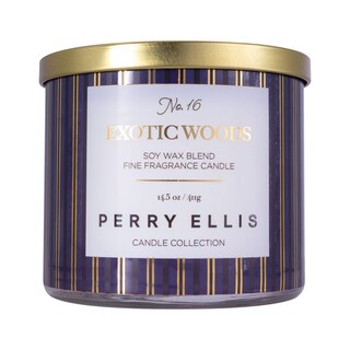 Foto 1 | Foto 1 | Vela Aromática Perry Ellis Exotic Woods, Soja, 60 Horas De Combustión - Venta Internacional.