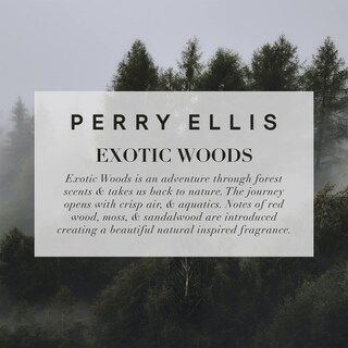 Foto 3 | Foto 3 | Vela Aromática Perry Ellis Exotic Woods, Soja, 60 Horas De Combustión - Venta Internacional.