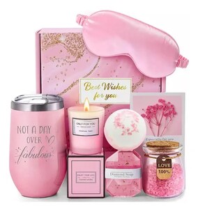 Foto 1 | Foto 1 | Regalos Xtellar De Cumpleaños Para Mujeres, Cesta De Regalo Relajant