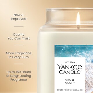 Foto 3 | Foto 3 | Tarro Grande Con Aroma A Sol Y Arena De Candle Yankee Candle, 660 Ml - Venta Internacional.