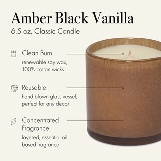 Foto 2 | Foto 2 | Vela Lafco New York, Ámbar, Negro Y Vainilla, 192 Ml, 50 Horas De Combustión - Venta Internacional.