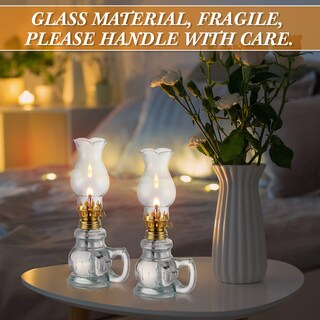 Foto 5 | Foto 5 | Oil Lamp Yexiya, Lámpara Vintage De Queroseno De Vidrio, Juego De 6 - Venta Internacional.