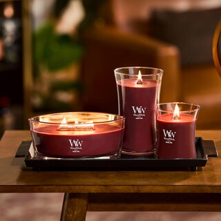 Foto 6 | Foto 6 | Reloj De Arena Candle Woodwick Rouge Oud, Tamaño Mediano, 287 Ml, 65 Horas De Combustión - Venta Internacional.
