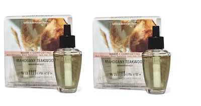 Foto 2 | Foto 2 | Relleno De Fragancia Bath And Body Works, Madera De Caoba, Madera De Teca, 24 Ml - Venta Internacional.