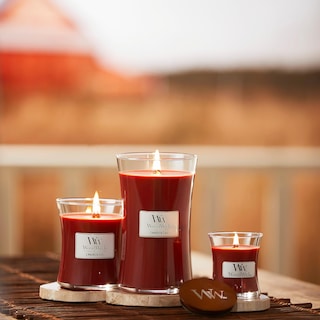 Foto 7 | Foto 7 | Vela Aromática Woodwick, Tamaño Mediano, Con Forma De Reloj De Arena, Canela - Venta Internacional.