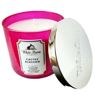 Foto 7 | Foto 7 | Candle Bath & Body Works White Barn, 3 Mechas, Flor De Cactus, 430 Ml - Venta Internacional.