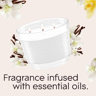 Foto 2 | Foto 2 | Vela Aromática Glade Sheer Vanilla Embrace 3 Mechas 200 Ml Paquete De 3 - Venta Internacional.