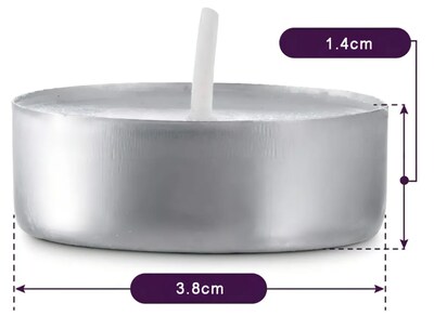 Foto 3 | Foto 3 | Xtellar Set De 100 Velas Tealight Flotantes De Lujo Sin Aroma Ideal Para Ambientes Sofisticados Y Elegantes