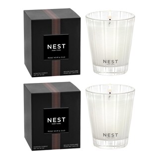 Foto 1 | Foto 1 | Candle Nest New York Rose Noir & Oud 240 Ml Paquete De 2 - Venta Internacional.