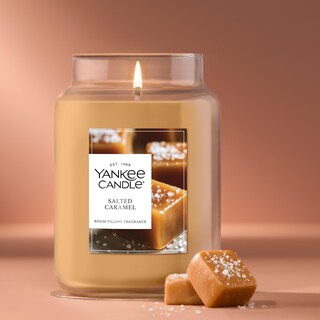 Foto 4 | Foto 4 | Scented Candle Yankee Candle Caramelo Salado 650 Ml Tarro Grande - Venta Internacional.