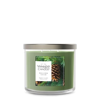Foto 1 | Foto 1 | Candle Yankee Candle Tarro De 3 Mechas Bálsamo Y Cedro 40 H Quemado - Venta Internacional.