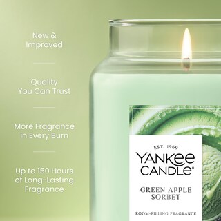 Foto 3 | Foto 3 | Scented Candle Yankee Candle  Sorbete De Manzana Verde  650 Ml - Venta Internacional.