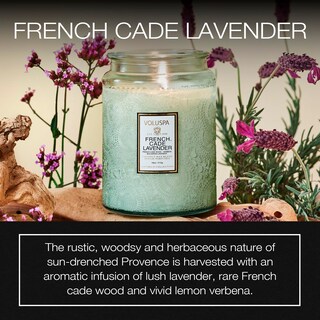 Foto 2 | Foto 2 | Vela Aromática Voluspa French Cade Lavanda 532 Ml 100h Burn - Venta Internacional.