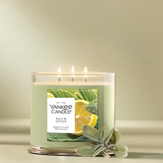 Foto 4 | Foto 4 | Candle Yankee Candle Tarro De 3 Mechas 40 Horas De Combustión Salvia Y Cítricos - Venta Internacional.