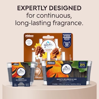 Foto 6 | Foto 6 | Candle Glade Smooth Bourbon & Oak Con Aceites Esenciales 200 Ml 3 Mechas - Venta Internacional.
