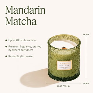 Foto 5 | Foto 5 | Mecha De Madera Candle La Jolie Muse Con Aroma A Mandarín Y Matcha 539 G - Venta Internacional.