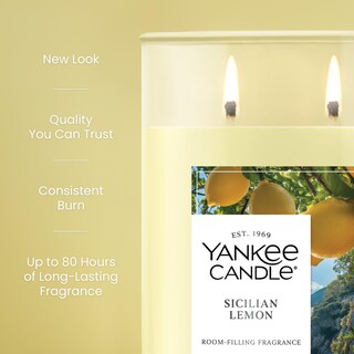 Foto 3 | Foto 3 | Vaso Grande De Candle Yankee Candle Con Aroma A Limón Siciliano - Venta Internacional.