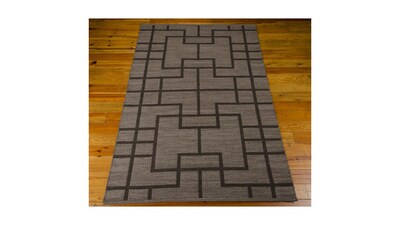 Foto 5 | Foto 5 | Alfombra Decorativa NOURISON MAZ02 color Marrón Premium Barkley 1.60 X 2.21 CM