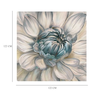 Foto 6 | Foto 6 | Cuadro Decorativo - Dahlia Azul Ii - Studio Arts  - Arte Moderno - Impresión En Lienzo - Fine Art Tj