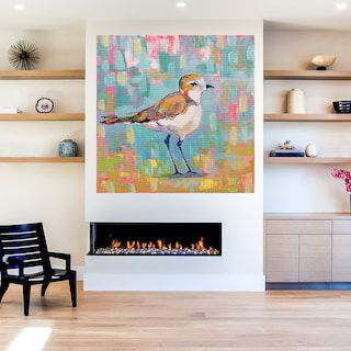 Foto 5 | Foto 5 | Cuadro Decorativo - Cuadrados No. 1 - Lisa Zinna - Arte Moderno - Impresión En Lienzo - Fine Art Tj