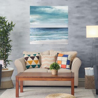 Foto 2 | Foto 2 | Cuadro Decorativo - Costa Azul Plata Ii - Sally Swatland - Arte Moderno - Impresión En Lienzo - Fine Art Tj