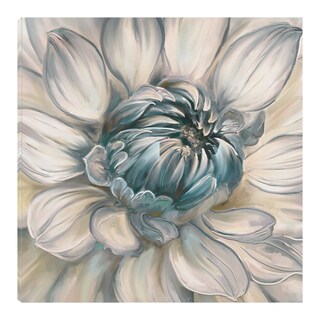 Foto 1 | Foto 1 | Cuadro Decorativo Dahlia Azul Ii Fine Art Tj Studio Arts Arte Moderno Impresión En Lienzo