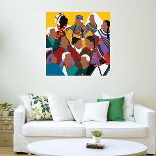 Foto 3 | Foto 3 | Cuadro Decorativo Fine Art Tj Consejo de Abuelas Indígenas Synthia Saint James Arte Moderno Impresión en Lienzo