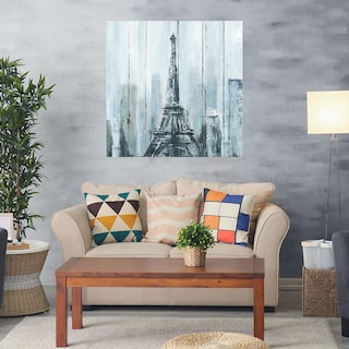 Foto 2 | Foto 2 | Cuadro Decorativo Fine Art Tj Eiffel Azul Heather Hayes Arte Moderno Impresión en Lienzo