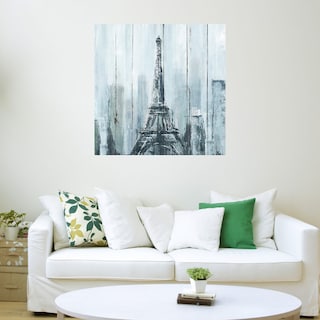Foto 3 | Foto 3 | Cuadro Decorativo Fine Art Tj Eiffel Azul Heather Hayes Arte Moderno Impresión en Lienzo