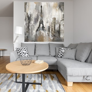 Foto 4 | Foto 4 | Cuadro Decorativo - Eiffel Plateada - Heather Hayes  - Arte Moderno - Impresión En Lienzo - Fine Art Tj