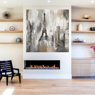 Foto 5 | Foto 5 | Cuadro Decorativo - Eiffel Plateada - Heather Hayes  - Arte Moderno - Impresión En Lienzo - Fine Art Tj