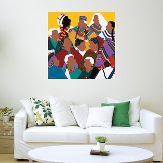 Foto 3 | Foto 3 | Cuadro Decorativo Fine Art Tj Consejo de Abuelas Indígenas Synthia Saint James Arte Moderno Impresión en Lienzo