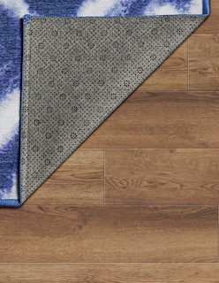 Foto 3 | Foto 3 | Tapete Decorativo Lavable Shibori Geométrica Diamante Azul