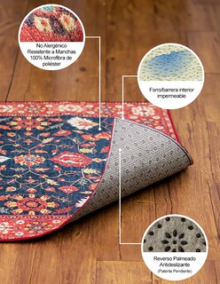 Foto 4 | Foto 4 | Tapete Decorativo Lavable Miya Leopardo Marrón