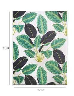 Foto 5 | Foto 5 | Tapete Decorativo Lavable Hojas De Selva Tropical Esmeralda