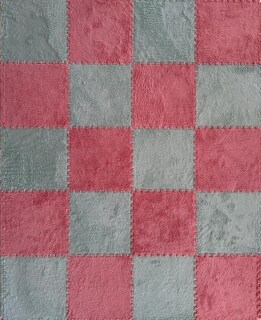 Foto 5 | Foto 5 | Alfombra Rompecabezas De Felpa Gris 10 Pzas