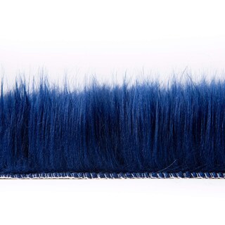 Foto 6 | Foto 6 | Alfombra Ashler de Piel Sintética Azul Marino 60 x 90 cm - Venta Internacional
