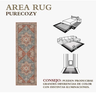 Foto 5 | Foto 5 | 60x180cm Alfombras Decorativos Tapete Para Entrada Y Cocina