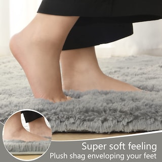 Foto 4 | Foto 4 | Alfombra Lochas Ultrasuave Y Esponjosa Para Sala De Estar, 72 X 108 Pulgadas - Venta Internacional.