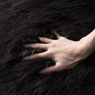Foto 4 | Foto 4 | Alfombra Miulee De Lujo, Supersuave Y Esponjosa, Piel Sintética, 90 X 150 Cm - Venta Internacional.