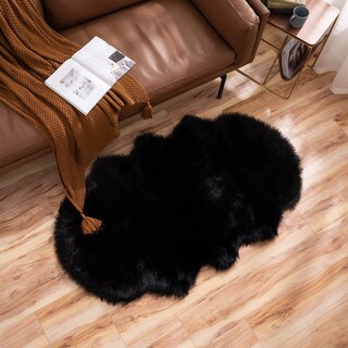 Foto 7 | Foto 7 | Alfombra Miulee De Lujo, Supersuave Y Esponjosa, Piel Sintética, 90 X 150 Cm - Venta Internacional.