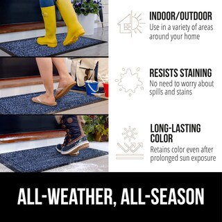 Foto 3 | Foto 3 | Felpudo Gorilla Grip Impermeable Para Todas Las Estaciones Weathermax 120 X 90 - Venta Internacional.