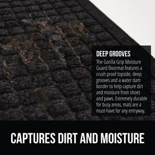 Foto 4 | Foto 4 | Doormat Gorilla Grip, Protector De Humedad Ultraabsorbente, 72 X 60 Cm - Venta Internacional.