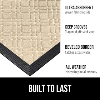 Foto 2 | Foto 2 | Felpudo Gorilla Grip Impermeable Para Todas Las Estaciones Weathermax 120 X 90 - Venta Internacional.