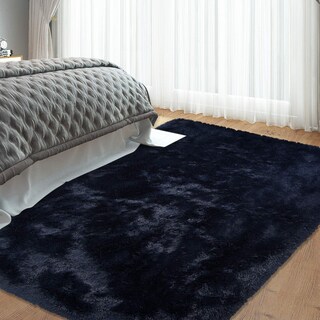 Foto 2 | Foto 2 | Alfombra Caromio Azul Marino Extra Grande De 240 Cm X 300 Cm, Ultrasuave - Venta Internacional.