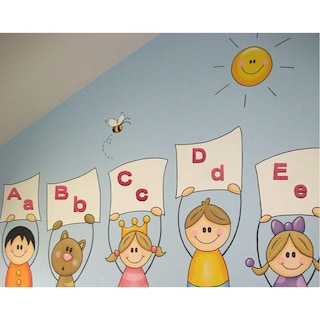 Foto 3 | Foto 3 | Letras Decorativas para Pared 3D Art MXAFD-088 2 Piezas Rojo