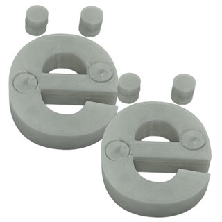 Foto 2 | Foto 2 | Letras Decorativas para Pared 3D Art MXAFY-044 2 Piezas Gris