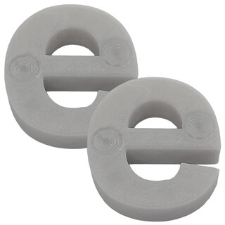 Foto 2 | Foto 2 | Letras Decorativas para Pared 3D Art MXAFY-038 2 Piezas Gris