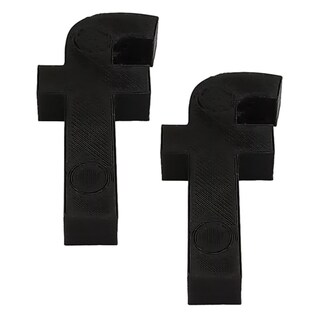 Foto 1 | Foto 1 | Letras Decorativas para Pared 3D Art MXAFB-048 2 Piezas Negras