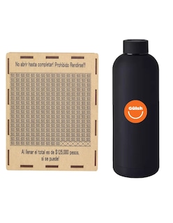 Foto 1 | Foto 1 | Alcancía Caja De Ahorro + Termo De Agua De Regalo Güish